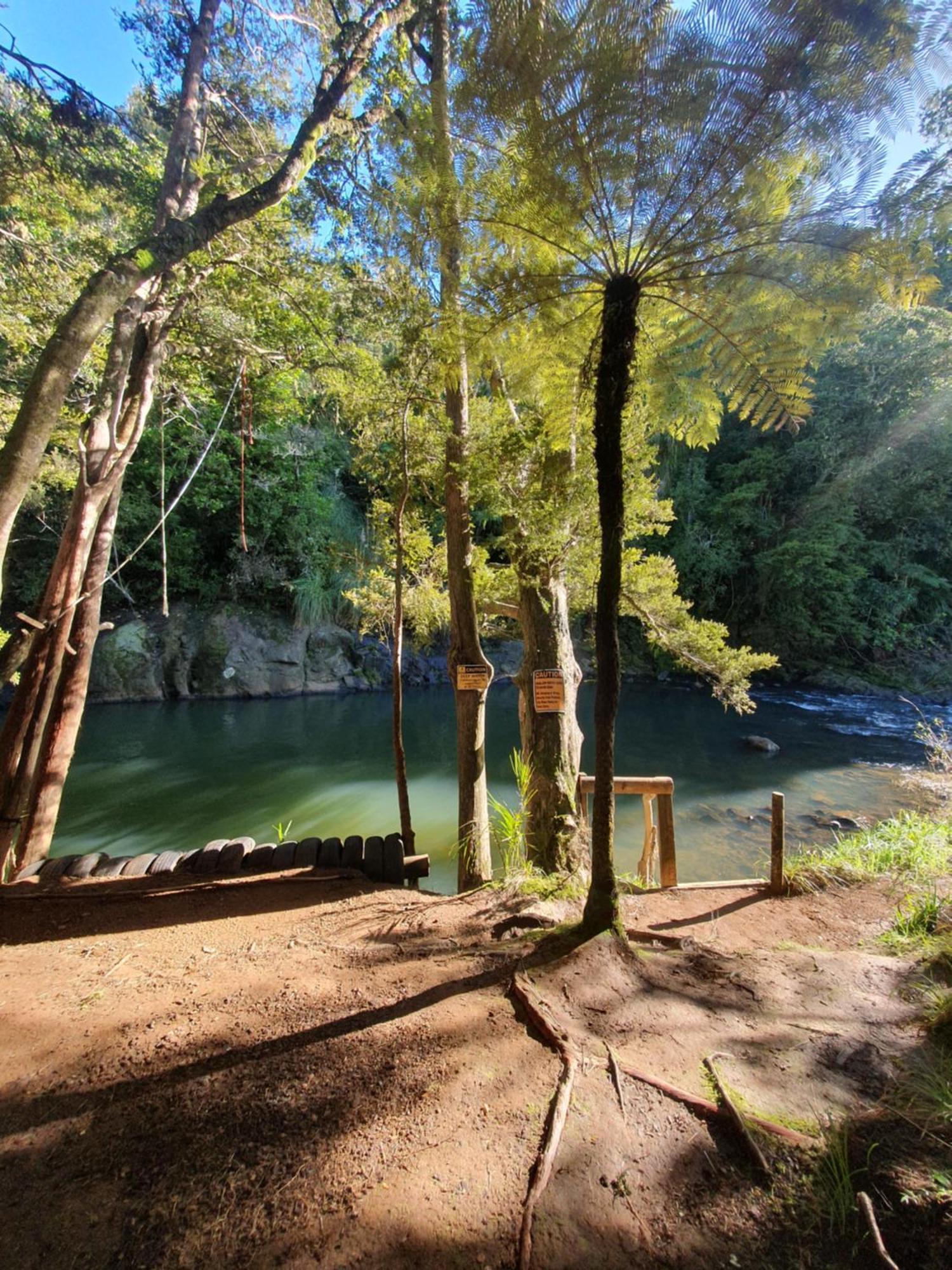 Kauri Coast Top 10 Holiday Park Kaihu Екстер'єр фото